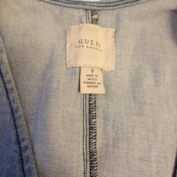 Guess denim distressed jumpsuit - Picture 5 of 5